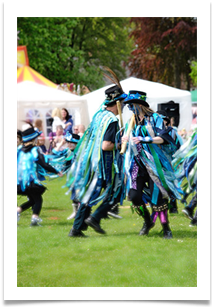 june bannister lymm 2018 bollin morris dancers - June Bannister